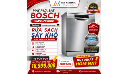 Máy rửa chén bát Bosch serie 6 SMS6ZCI00P - Model mới nhất năm 2025